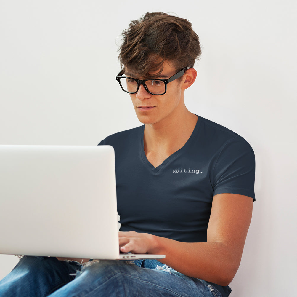 EDITING V-Neck T-Shirt