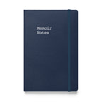 Writer's Journal with Memoir Notes on the cover. 